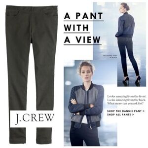 J Crew NEW Dannie Pants Olive Green Size 6 NWT